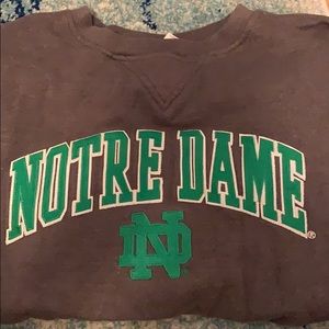 Notes Dame Crewneck sweatshirt